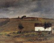 Fernand Khnopff In Fosset Rain Spain oil painting artist